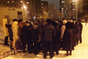 Встреча Дмитрия Осипова с жильцами многоквартирного дома №17